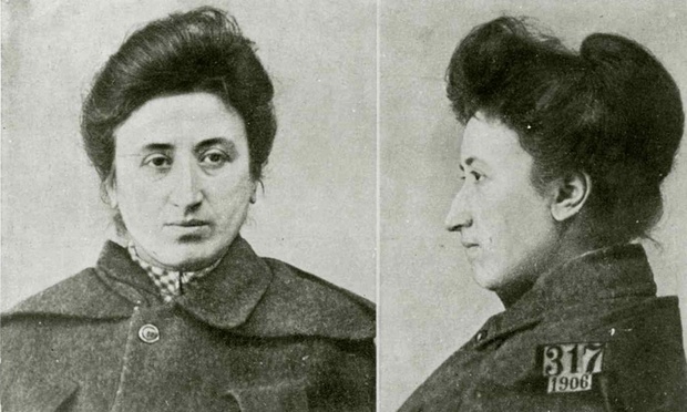  Rosa Luxemburg’s mugshot from Warsaw prison in 1906 – she was jailed for her political activities on several occasions. (Photo: Unknown)
