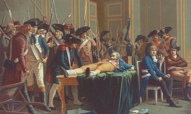  Hoist by his own petard: Robespierre was sent to the guillotine in 1794. (Photo: Time Life Pictures/Getty Images)