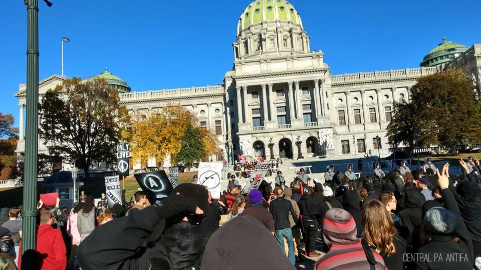 Antifascists Crash NSM Rally in Harrisburg: Report Back from Central PA ...
